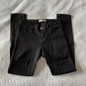 Zara black denim pants